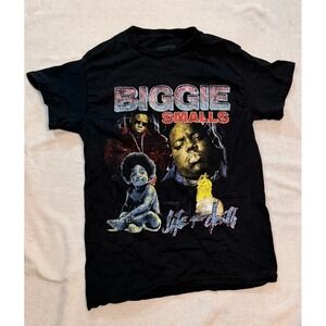 Biggie Smalls T Shirt Ready to Die Hip Hop Rap Music Graphic Tee